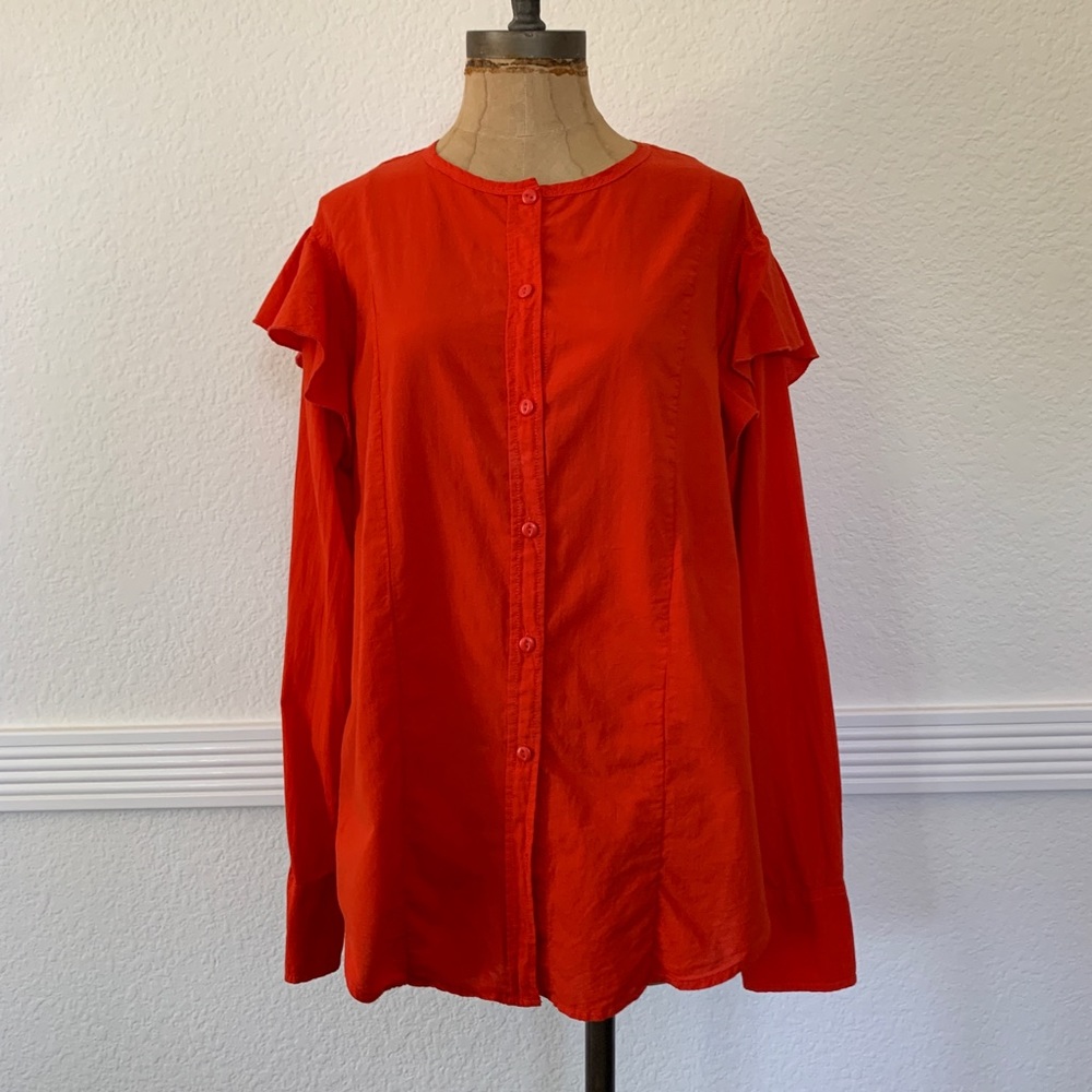 Current/Elliott The Ashley Shirt POINCIANA (2)